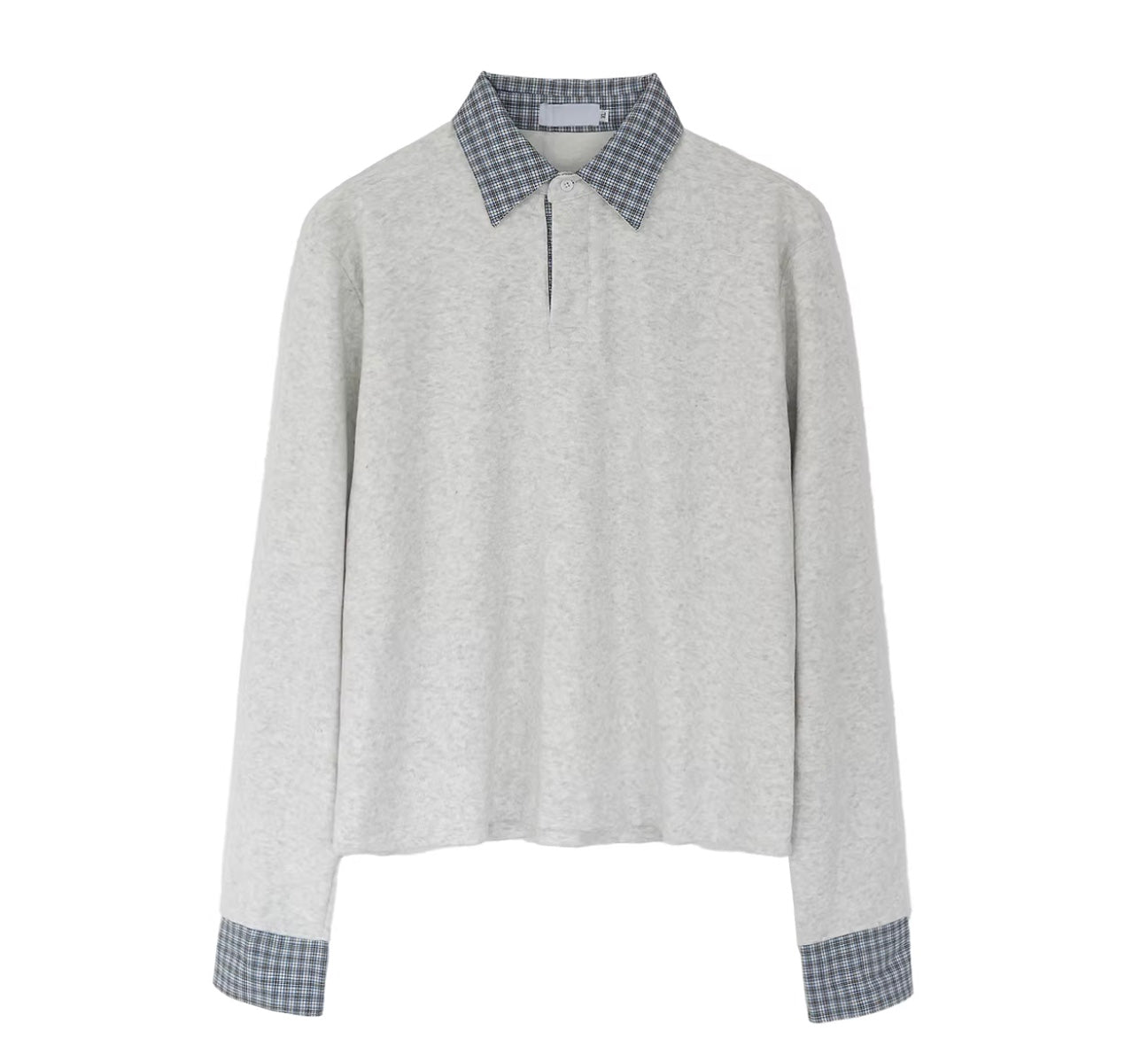 レイヤードコントラストポロトップ