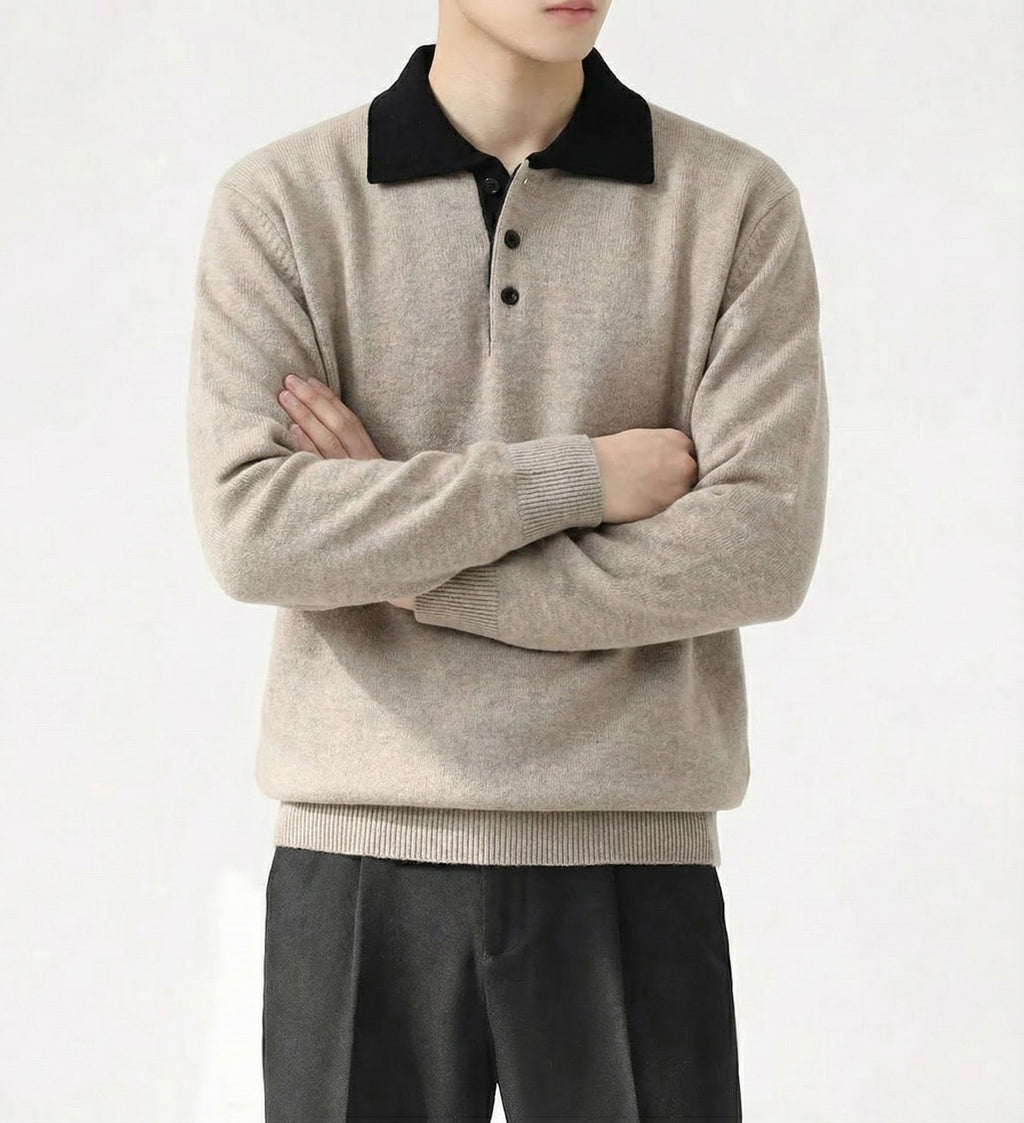 クラシックコントラストポロニット