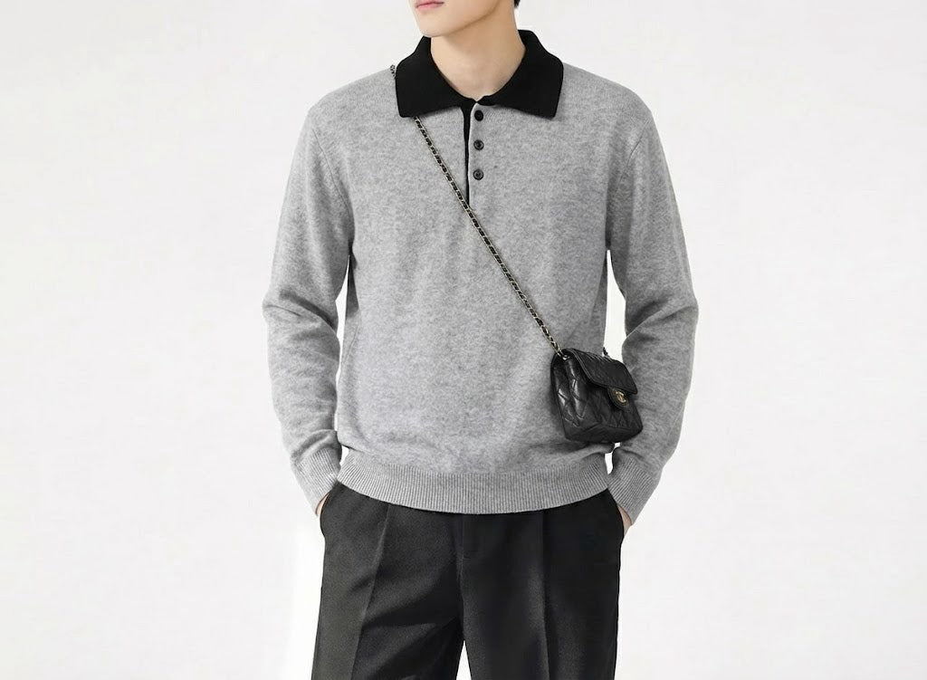 クラシックコントラストポロニット