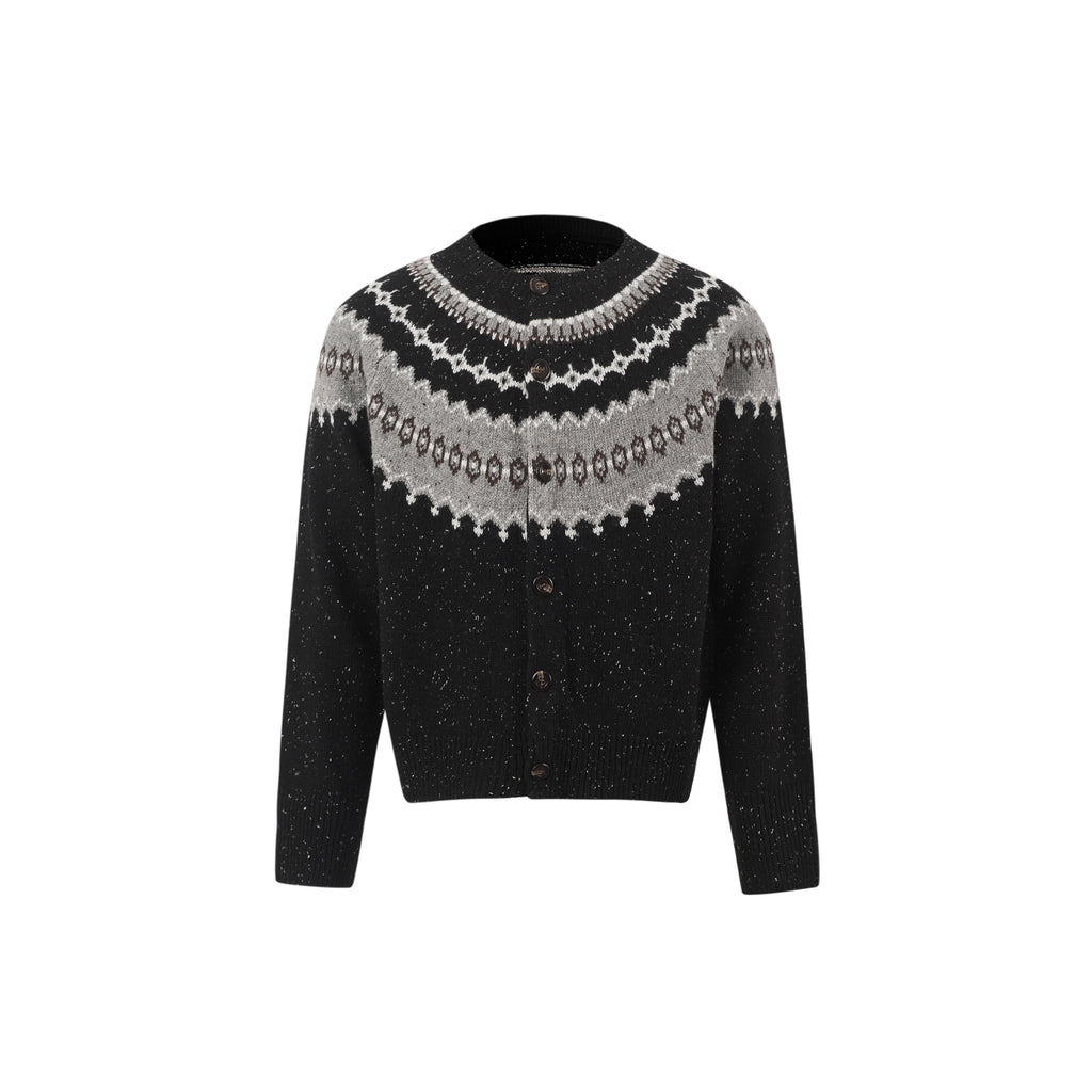 スノーノルディックニットカーディガン