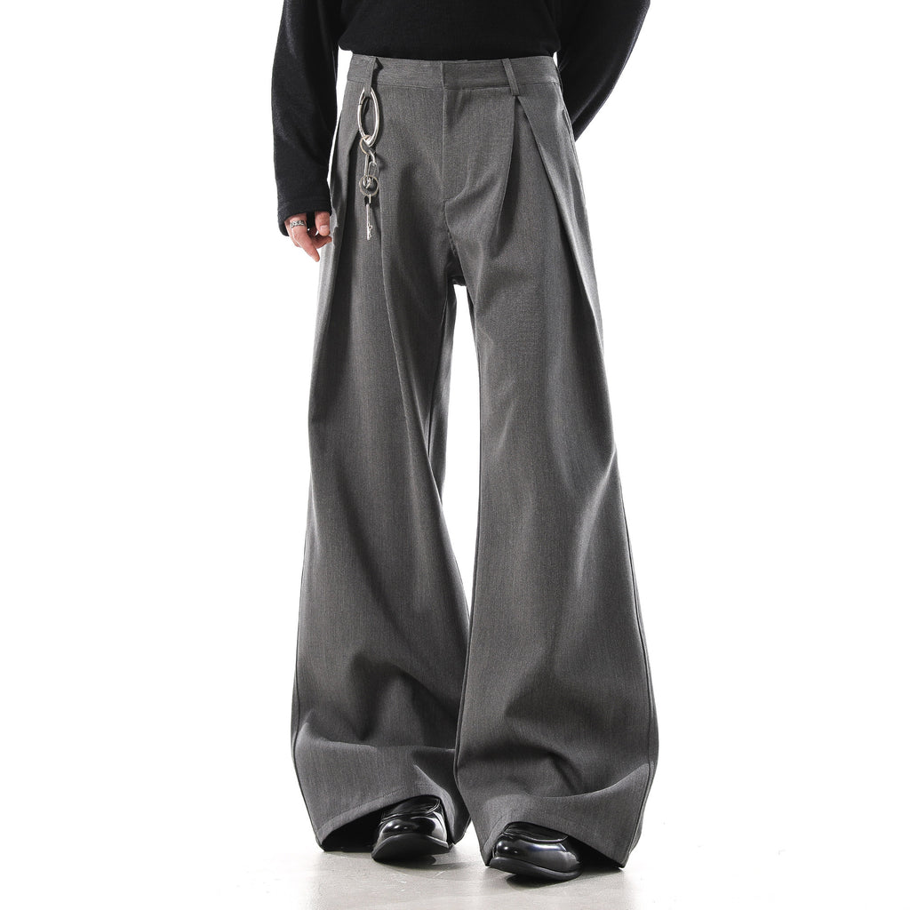 ドレープワイドフレアスラックス