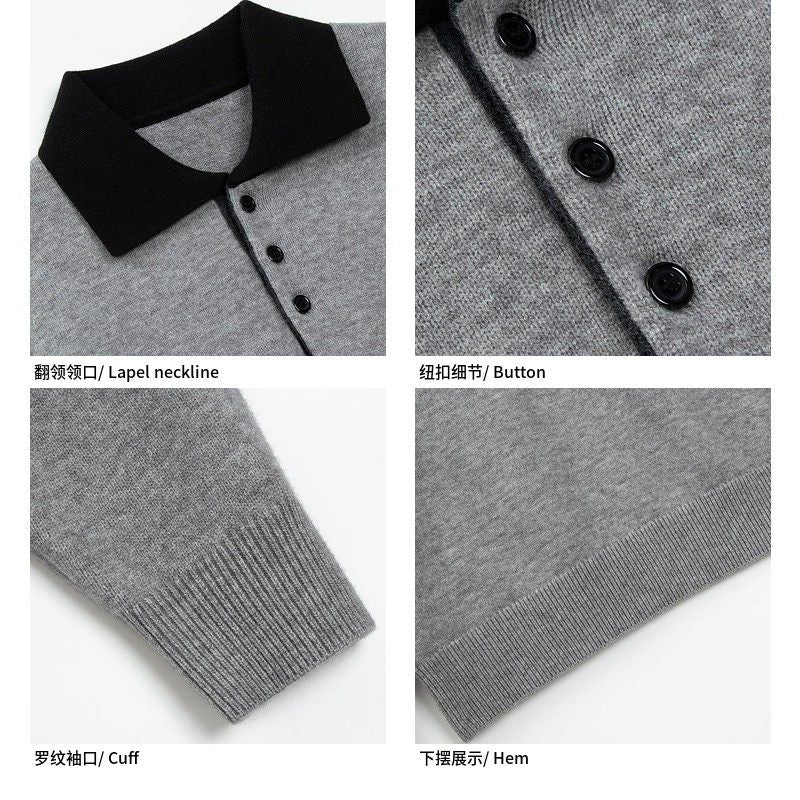 クラシックコントラストポロニット