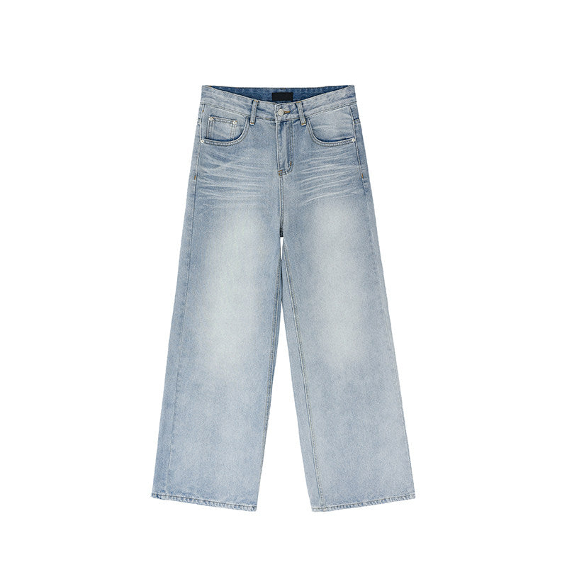 ライトフェイドシルエットワイドデニム