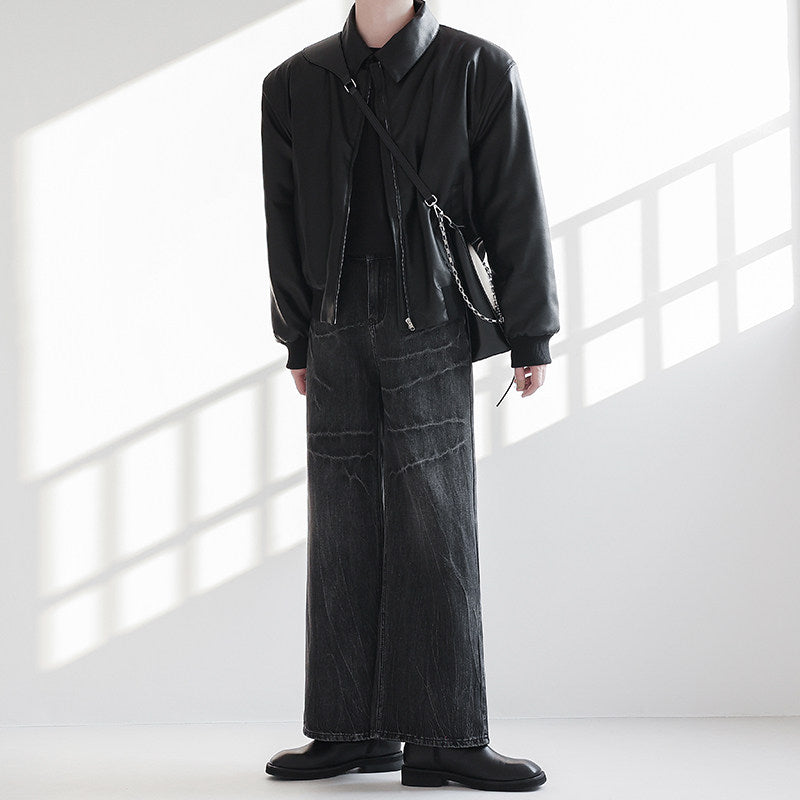 クリーンフェードブラックデニム