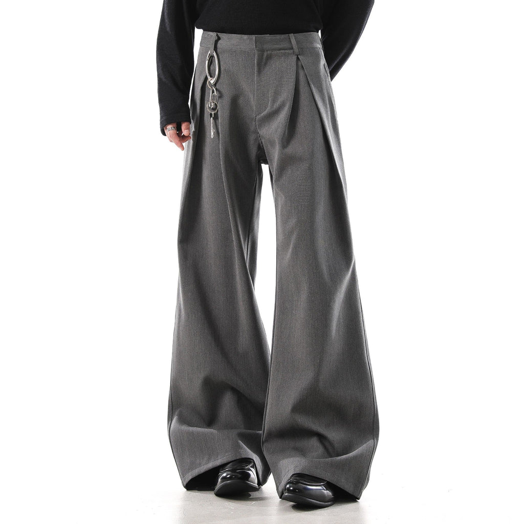 ドレープワイドフレアスラックス