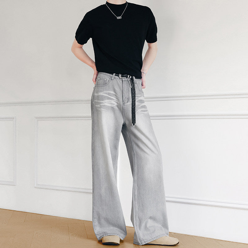 ソフトフェイドシルエットデニム