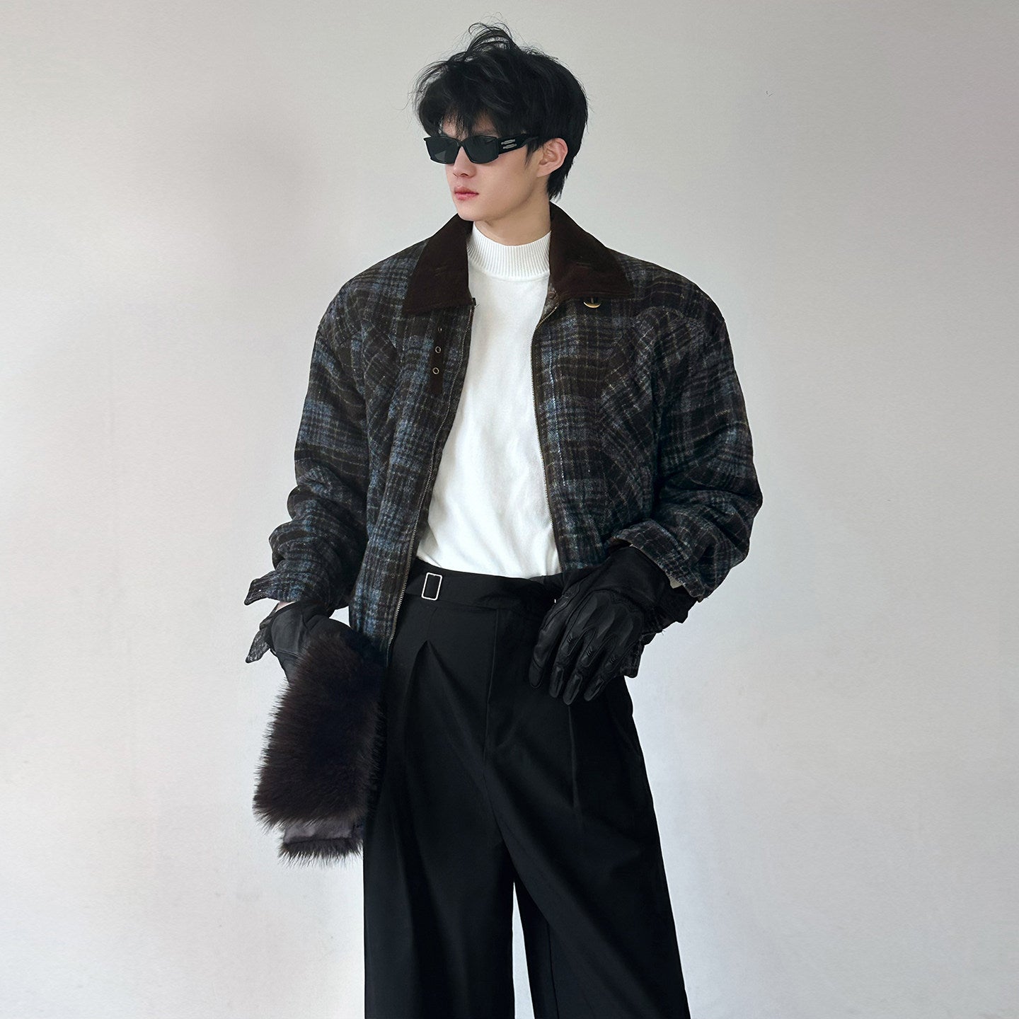 ヴィンテージムードボリュームブルゾン