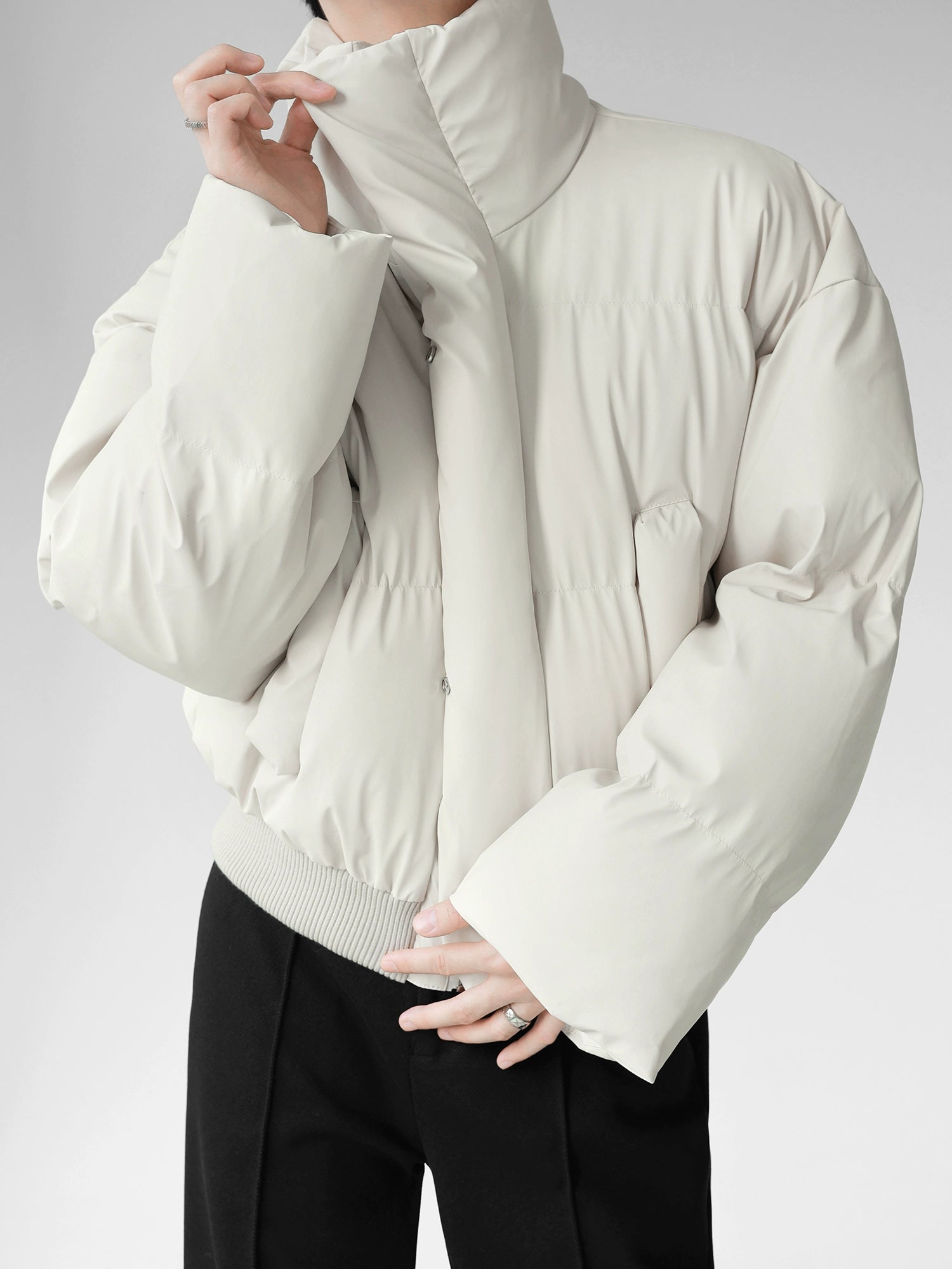 ボリュームショートパファージャケット