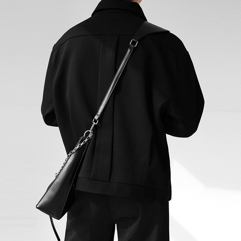 ジップアップショートジャケット