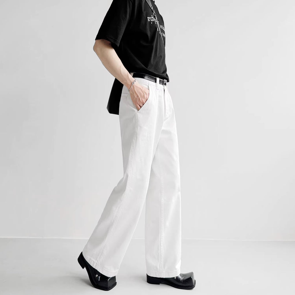 ムードワイドホワイトデニム