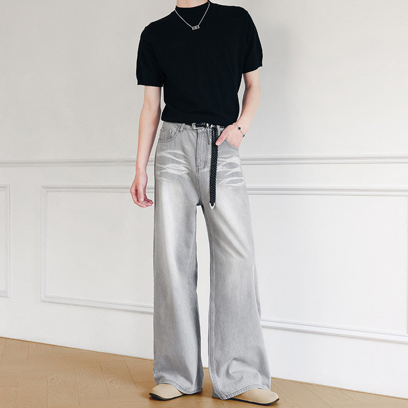 ソフトフェイドシルエットデニム