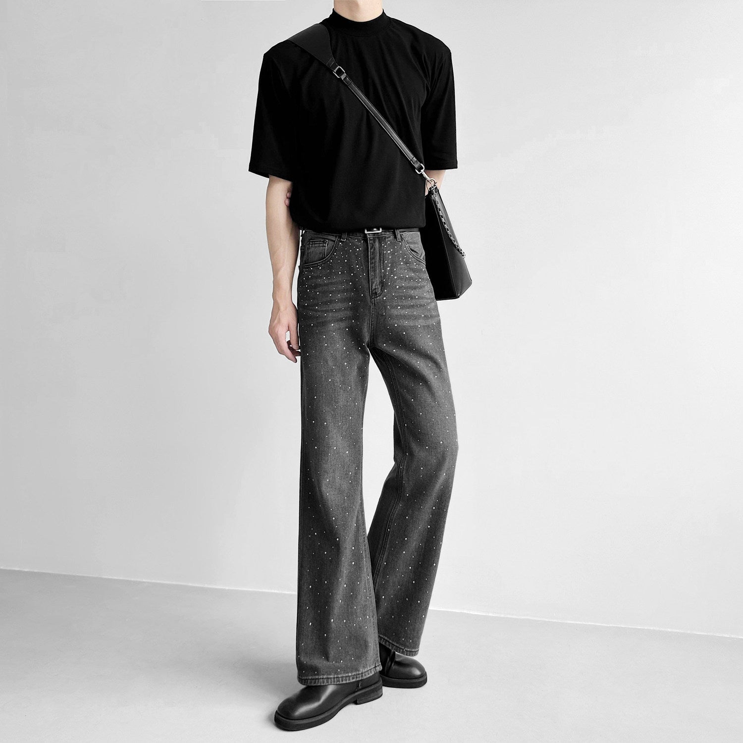 グラデーションフェードフレアデニム