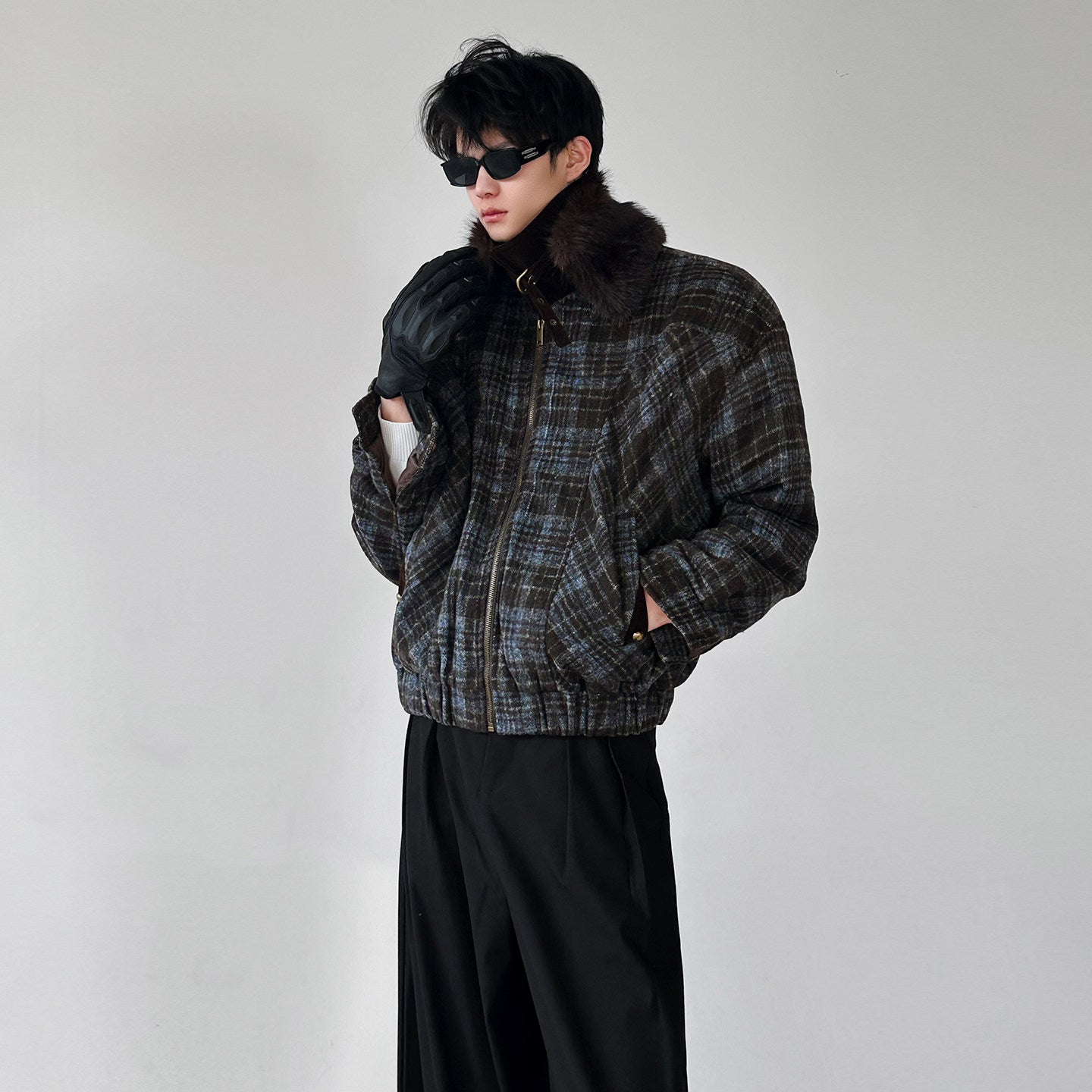 ヴィンテージムードボリュームブルゾン