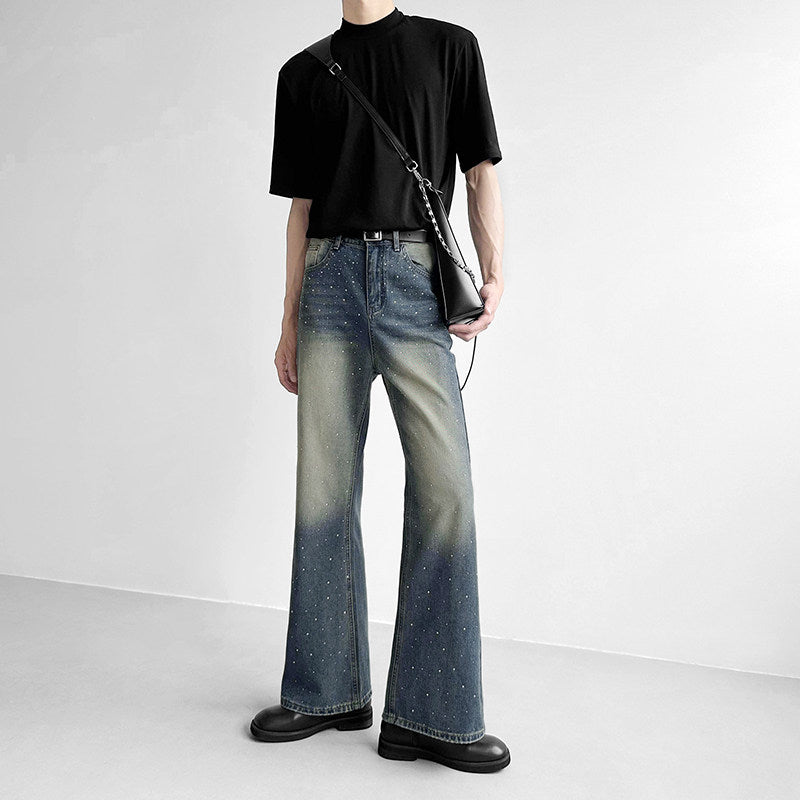 グラデーションフェードフレアデニム