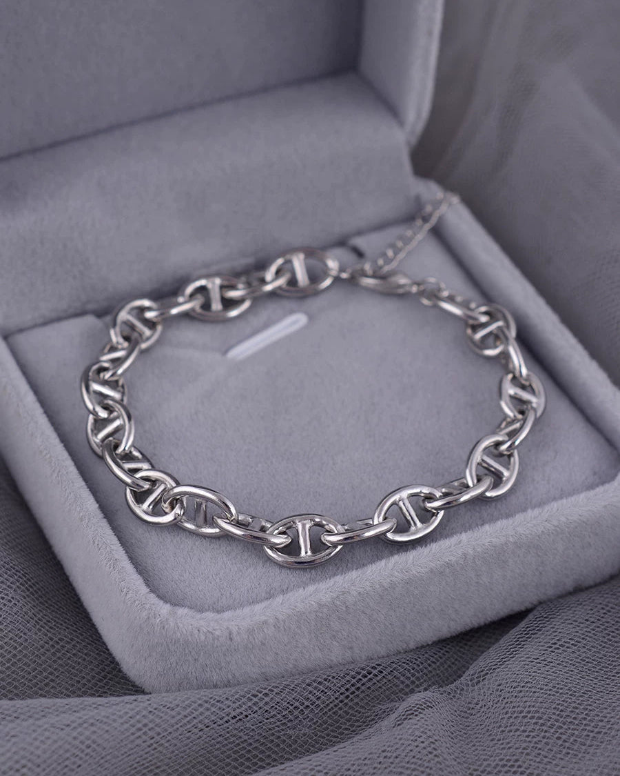 OVAL LINK BRACELET
