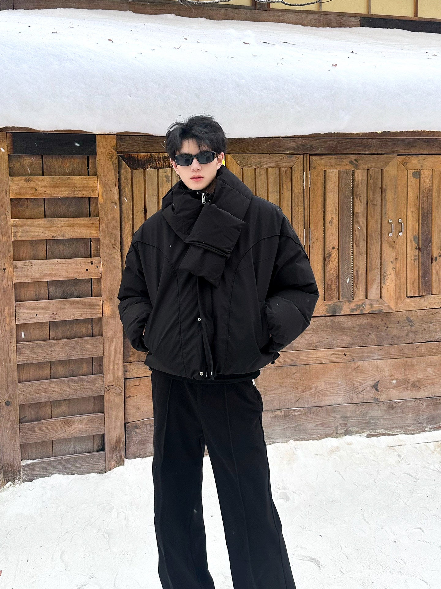 マフラーギミックダウン