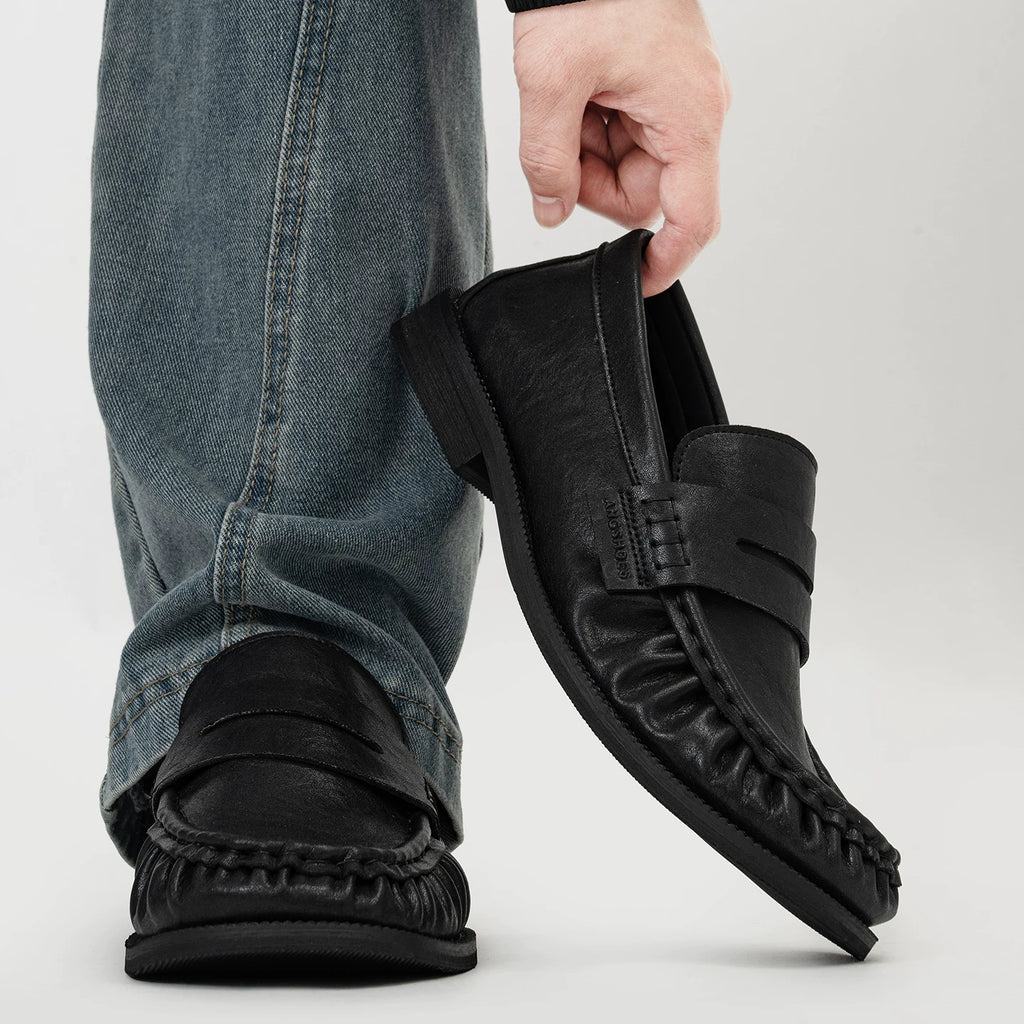 MOC STITCH LOAFER MULE