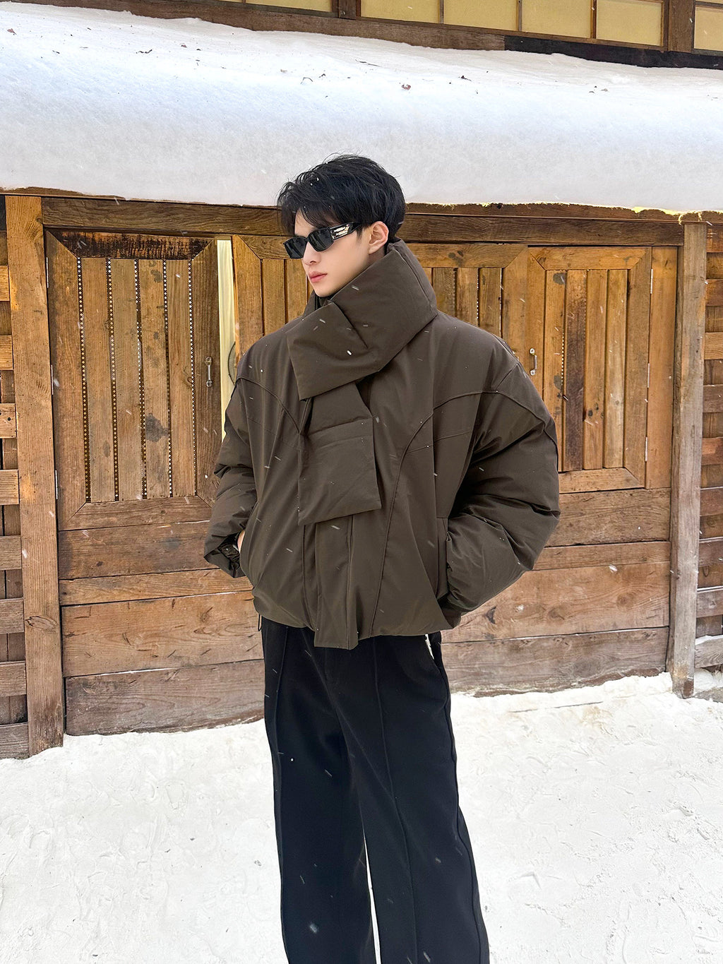 マフラーギミックダウン