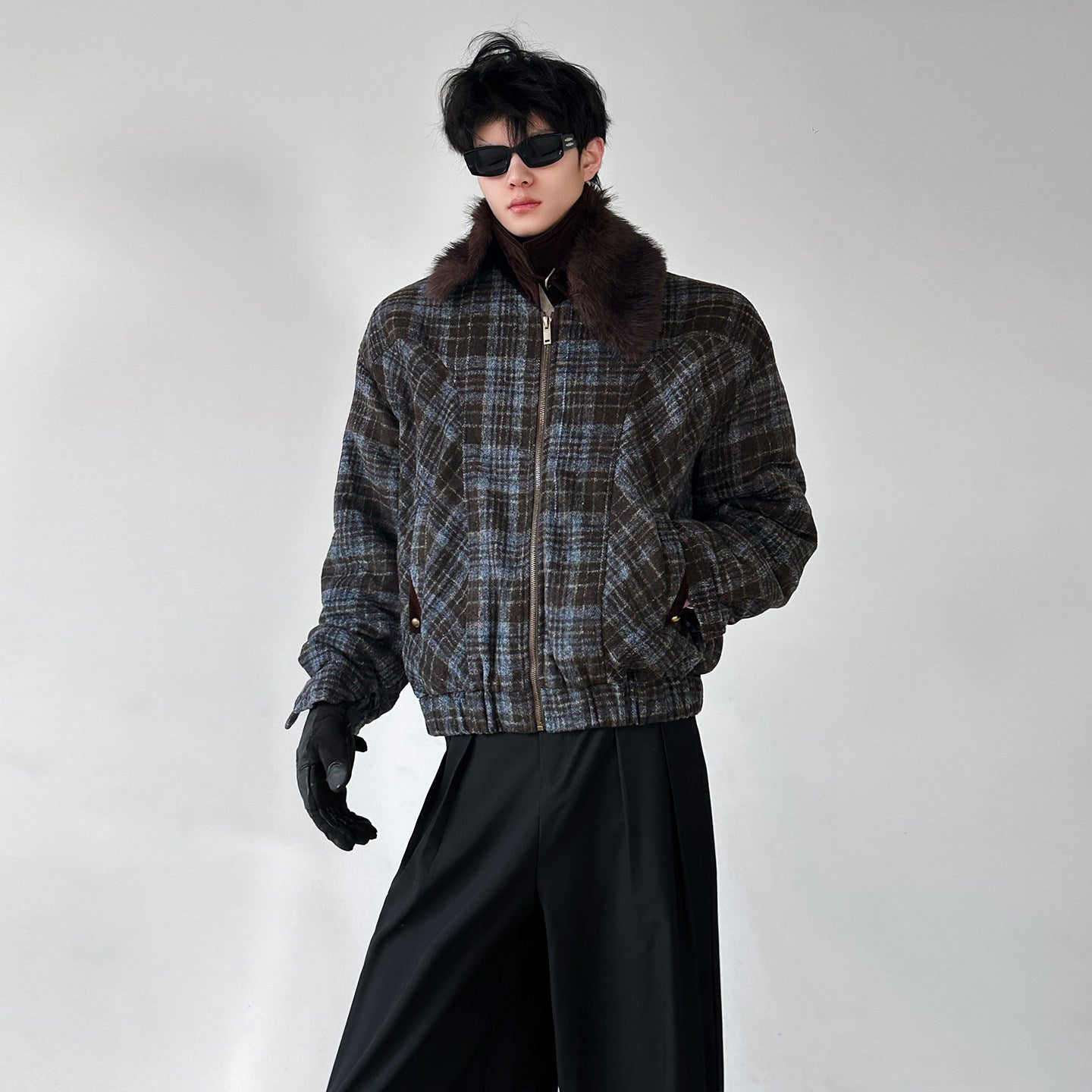 ヴィンテージムードボリュームブルゾン