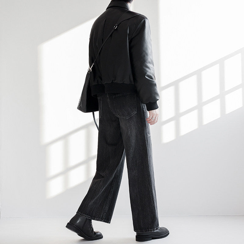 クリーンフェードブラックデニム