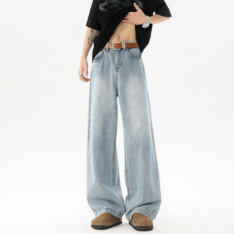 スーパーワイドデニムパンツ