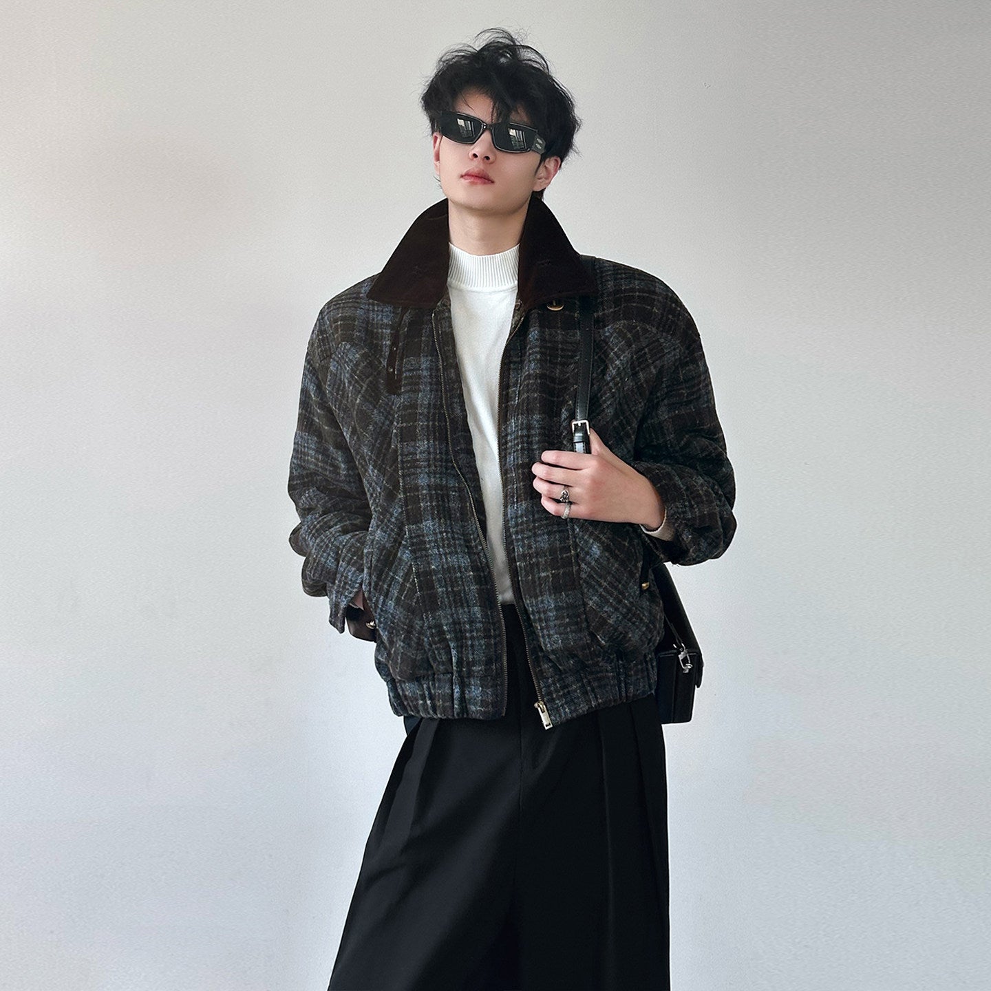 ヴィンテージムードボリュームブルゾン