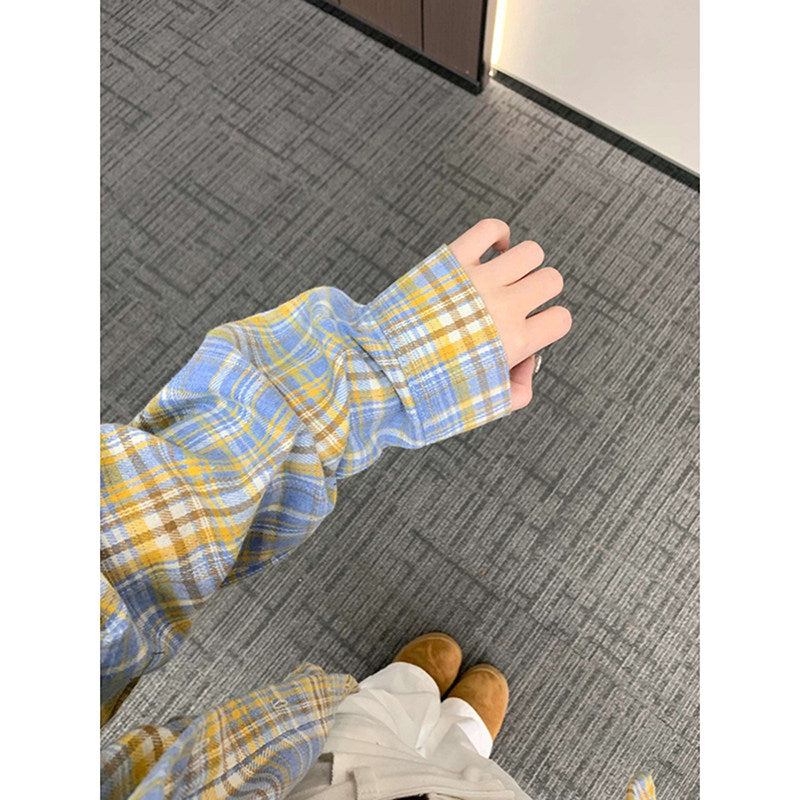 ソフトムードチェックシャツ
