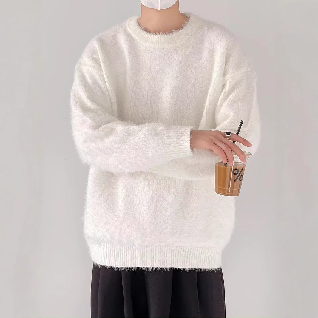 シャギールーズクルーニット